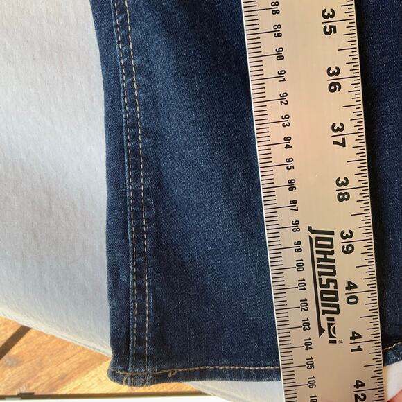 No Boundaries Women Jean Jeggings size 19 (XXL) Blue Mid Rise Stretch Pull On - Picture 2 of 10